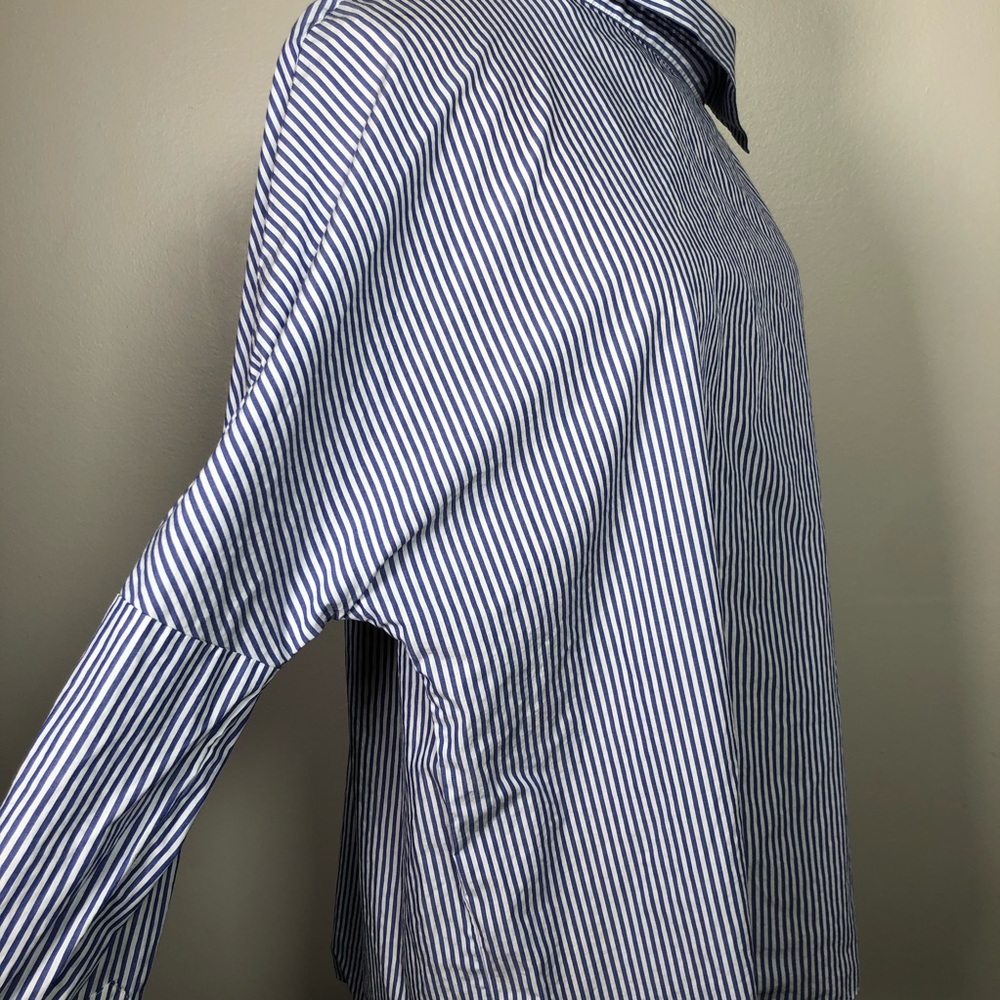 Aritzia Babaton Abram striped long sleeve blouse - Picture 11 of 14
